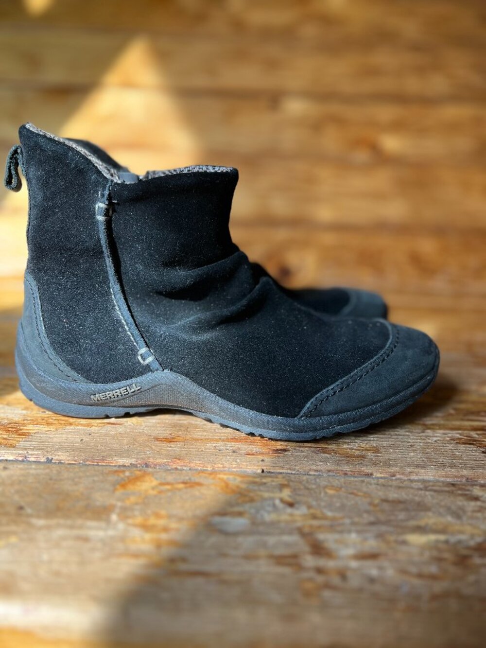 Merrel black ankle boots